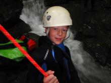 préparation pour le canyon