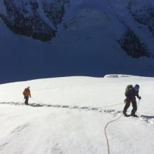 Montée au Col des Dômes