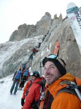 Montée au col des Ecandies